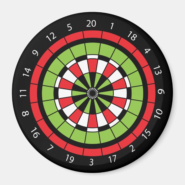 Weihnachts-Numberboard Magnet (Vorne)