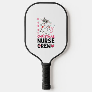 Weihnachts-Nurie-Crew Funny-Weihnachtskostüm Pickleball Schläger
