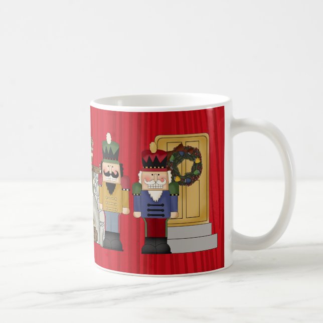 Weihnachts-Nusscracker Feiertage Tasse (Rechts)