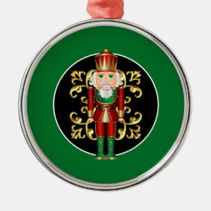 Weihnachts-Nussknacker Ornament Aus Metall