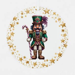 Weihnachts-Nussknacker-Ornament Ornament Aus Metall