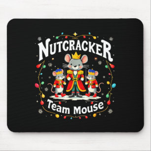 Weihnachts Nussknacker Team Maus Lustiger Soldat X Mousepad