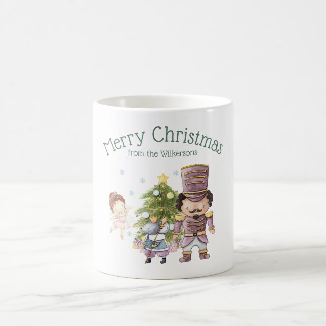 Weihnachts-Nussknacker Zuckerpflaumenfee & Mäusekö Kaffeetasse (Mittel)