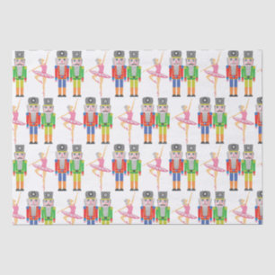 Weihnachts-Nutcracker-Ballett-Tänzer Seidenpapier