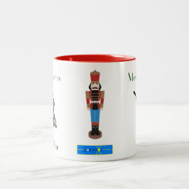 Weihnachts-Nutcracker-Ballett-Tasse Zweifarbige Tasse