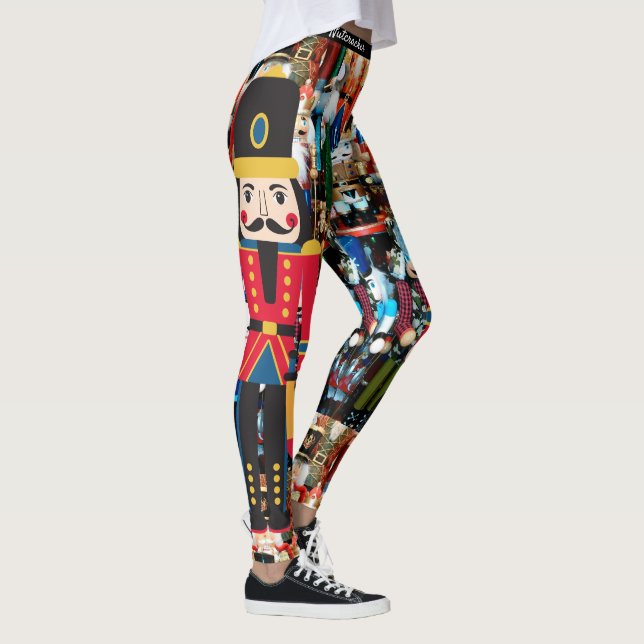 Weihnachts-Nutcracker-Leggings - Frauen-Ameisen Leggings (Rechts)