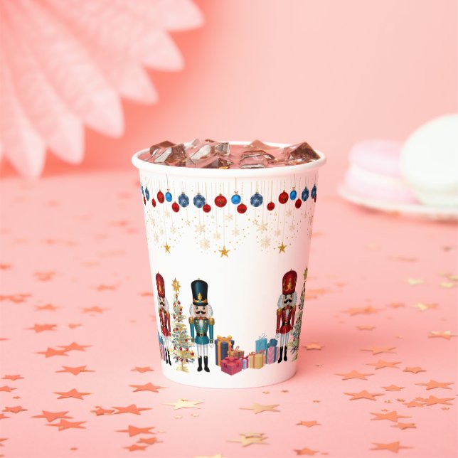 Weihnachts-Nutcracker Ornaments Baby Shower Pappbecher (Insitu)