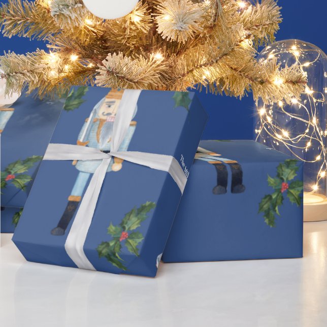 Weihnachts-Nutcracker-Papier Geschenkpapier (Feiertage)