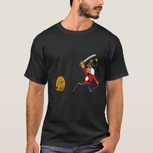 Weihnachts-Nutcracker-Schwert-Weihnachtsmannmütze  T-Shirt
