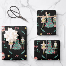 Weihnachts-Nutcracker Soldiers & Fairies auf schwa