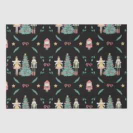 Weihnachts-Nutcracker Soldiers & Fairies auf schwa Seidenpapier