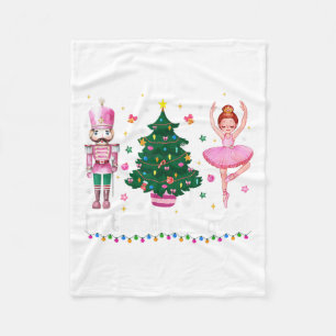 Weihnachts-Nutcracker Squad Ballett-Tanz Frauen Ki Fleecedecke
