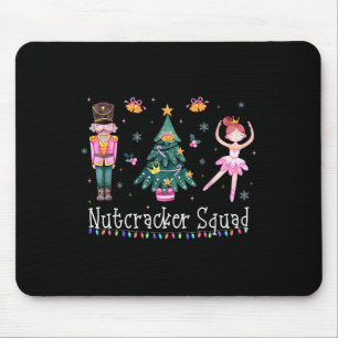 Weihnachts-Nutcracker Squad Ballett-Tanz Frauen Ki Mousepad
