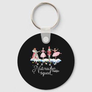 Weihnachts-Nutcracker Squad Ballett-Tanz Frauen Ki Schlüsselanhänger