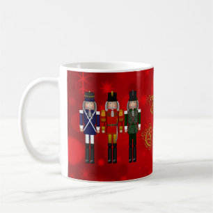 Weihnachts-Nutcracker-Trio-Kaffee-Tasse Kaffeetasse