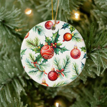 Weihnachts-Ornament-Muster