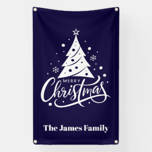 Weihnachts-Outdoor Banner