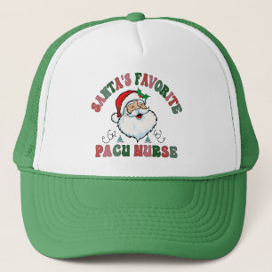 Weihnachts-Pacu-Krankenschwester - Santas Liebling Truckerkappe