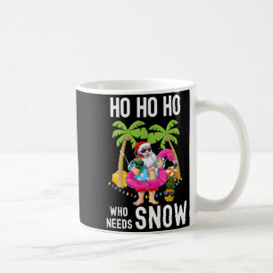Weihnachts-Palmenbaum-Santa-Surfen-Sommer-Strand-U Kaffeetasse