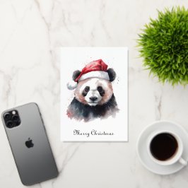 Weihnachts-Panda individuell anpassbar