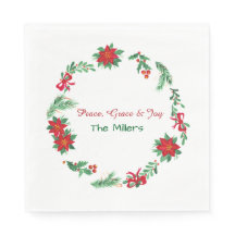 Weihnachts-Papier-Servietten