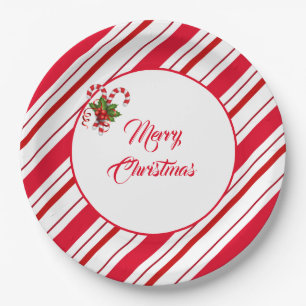Weihnachts-Papier-Teller Pappteller