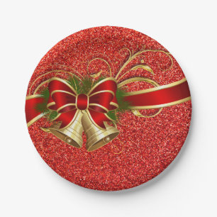 Weihnachts-Papierteller Winter Pappteller