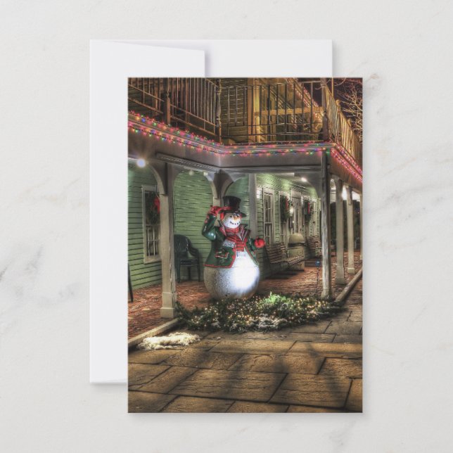 Weihnachts-Party Anpassen Sie Ihre Einladung (Vorderseite)