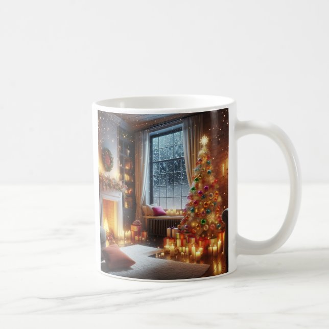 Weihnachts-Party Classic, 11 oz Kaffeetasse (Rechts)