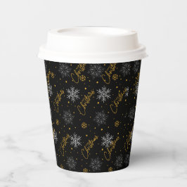 Weihnachts-Party-Cups Größe: 8oz Paper Cup mit Lid Pappbecher