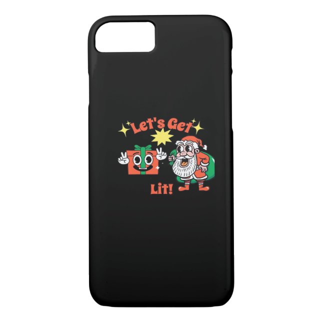Weihnachts-Party-Design - Lasst uns Lit Classic be Case-Mate iPhone Hülle (Rückseite)
