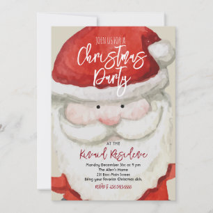 Weihnachts-Party Einladung