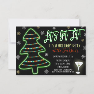 Weihnachts-Party Einladung