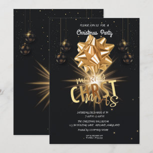 Weihnachts-Party Einladung