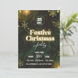 Weihnachts-Party Einladung