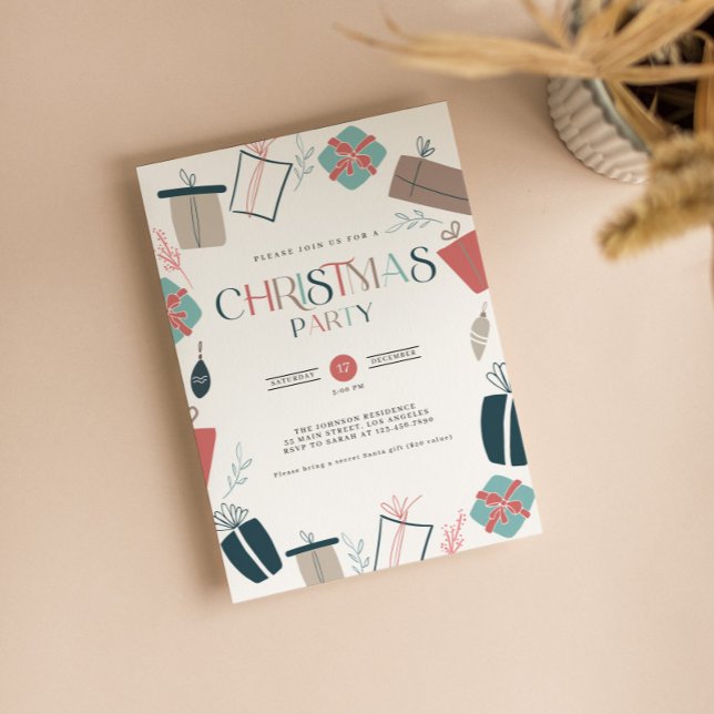 Weihnachts-Party Einladung (Von Creator hochgeladen)