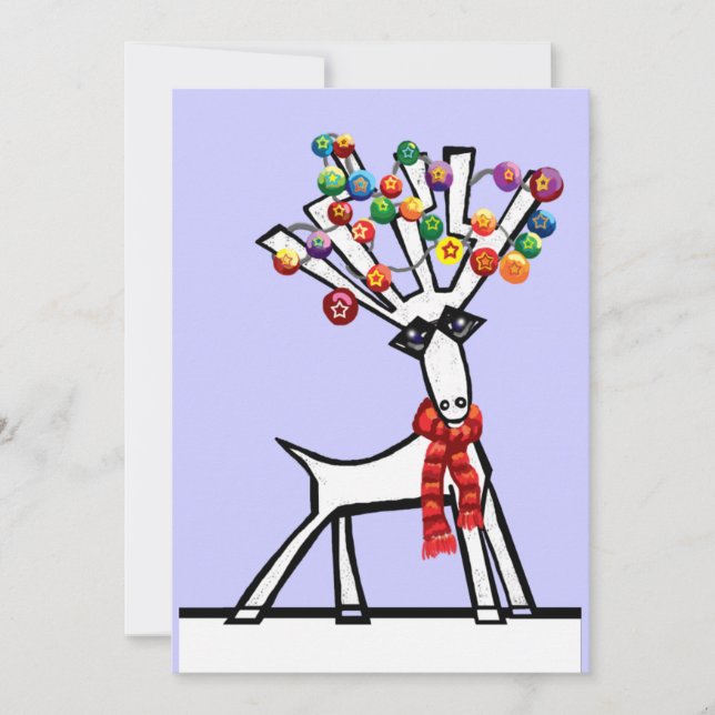 Weihnachts-Party Einladung (Vorderseite)