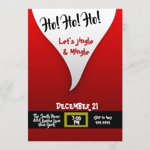 Weihnachts-Party Einladung