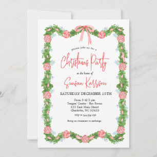 Weihnachts-Party Einladung