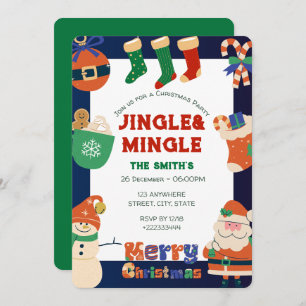 Weihnachts-Party Einladung