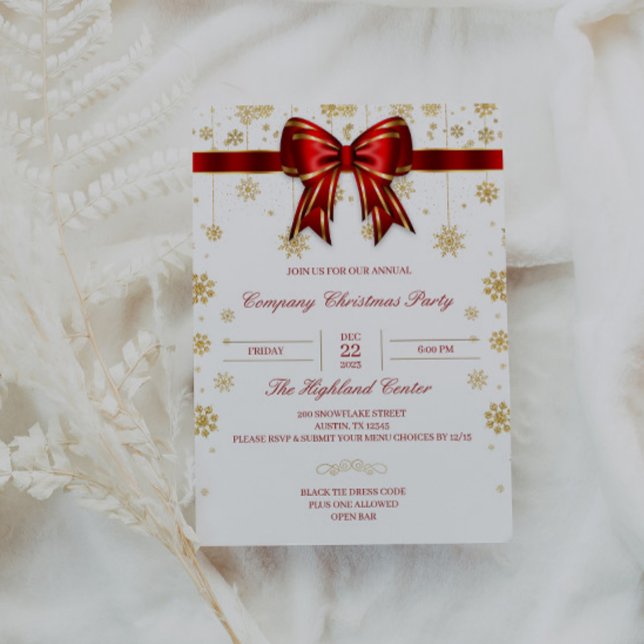 Weihnachts-Party Einladung des Unternehmens E-Mail (Von Creator hochgeladen)