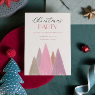 Weihnachts-Party Einladung, Feiertagskarte Einladung