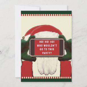 Weihnachts-Party Einladungen