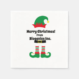 Weihnachts-Party für kundenspezifische Unternehmen Serviette