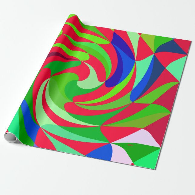 Weihnachts-Party...... Geschenkpapier (Ungerollt)