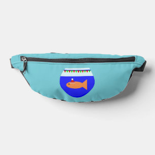 Weihnachts-Party Goldfish Bauchtasche