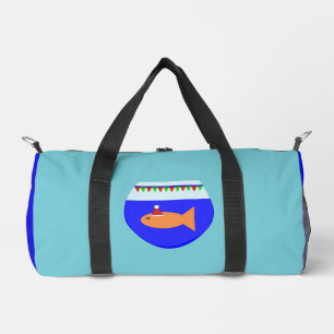 Weihnachts-Party Goldfish Duffle Bag