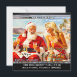 Weihnachts-Party in Santa Annual Beach Einladung<br><div class="desc">Der Weihnachtsmann ist am Strand! Dies ist die Saison für ein Party und jedes Jahr deines ist die beste! Karo aus dieser coolen Weihnachtsweihnachtsferien-Party Einladung in Santa Beach und erleben Sie die Unterhaltung! Sehen Sie mehr schöne Weihnachtsgötter im Geschäft Liquids.</div>