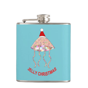 Weihnachts-Party Jellyfish-Flasche Flachmann