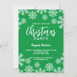 Weihnachts-Party laden 5" x 7" Foil Einladung